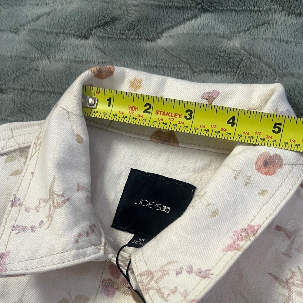 Joe's The Boyfriend Floral Denim Jacket - Picture 12 of 14